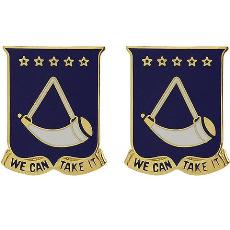 150th Armor Regiment Unit Crest (We Can Take It)